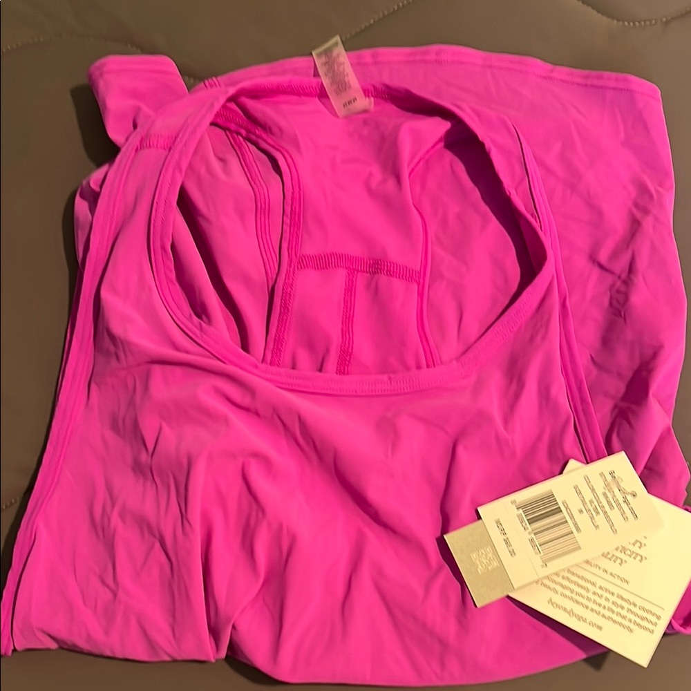 Women's Pink purple brand new yoga or workout tank